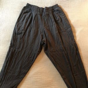 Black Crane Carpenter Pants